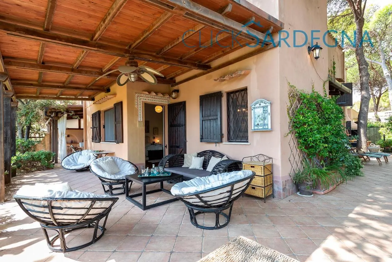 Villa Right On The Beach A Santa Margherita Di Pula For 12 People 0*, Fort Village Włochy